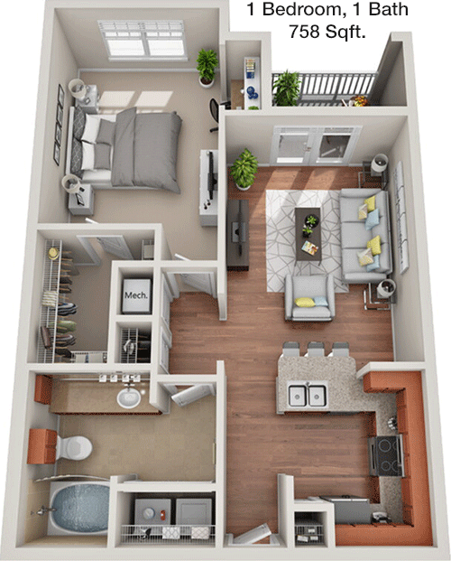 A1 floorplan layout