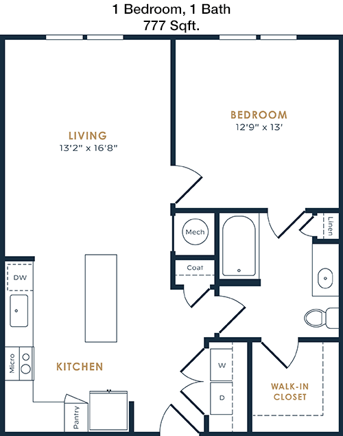 A2 floorplan layout