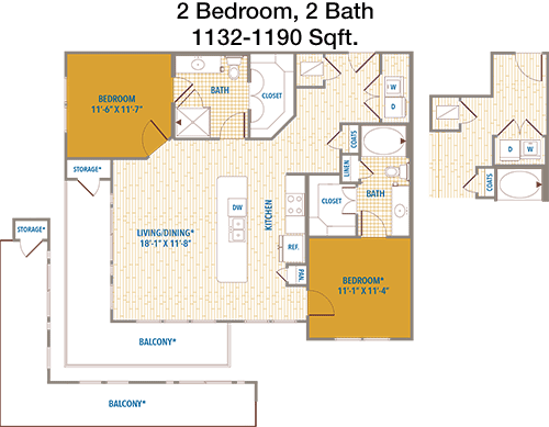 B2 floorplan layout