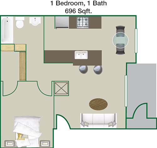 A1 floorplan layout