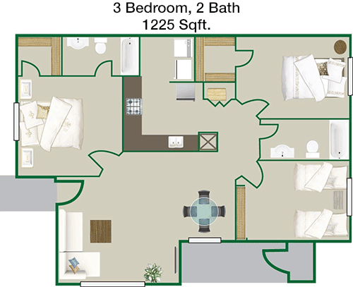C1 floorplan layout