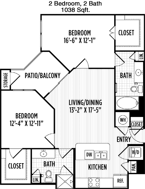 B1 floorplan layout