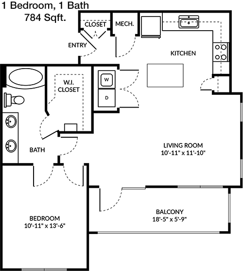 A3A floorplan layout