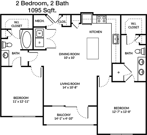 B1 floorplan layout