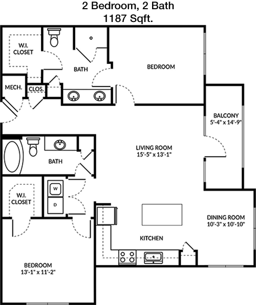 B2 floorplan layout