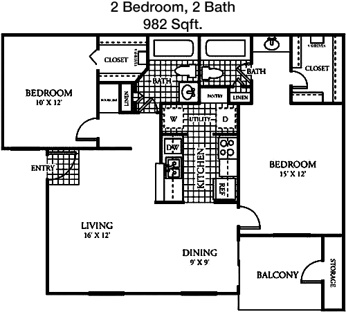 B2 floorplan layout