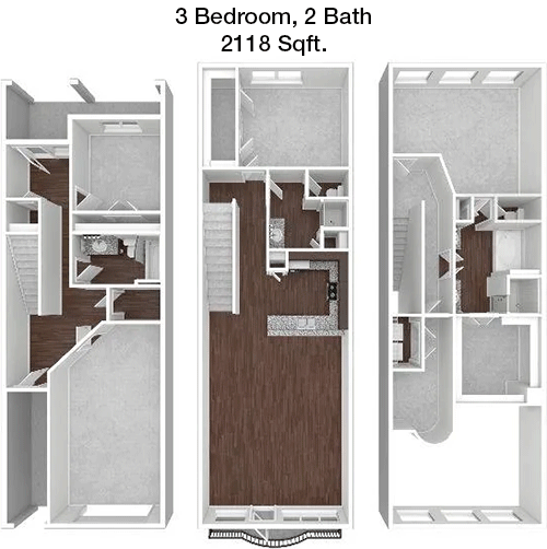 2,118 sq ft floorplan layout