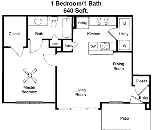 A1 floorplan layout