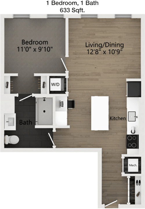 A1 floorplan layout