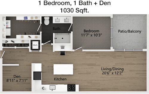 A6 floorplan layout