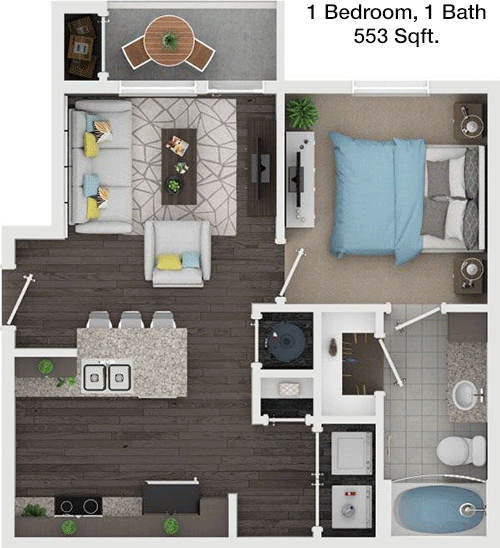 A1 floorplan layout