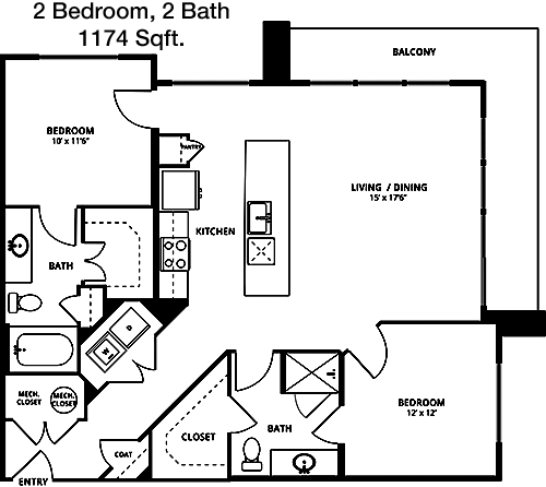 B2 floorplan layout