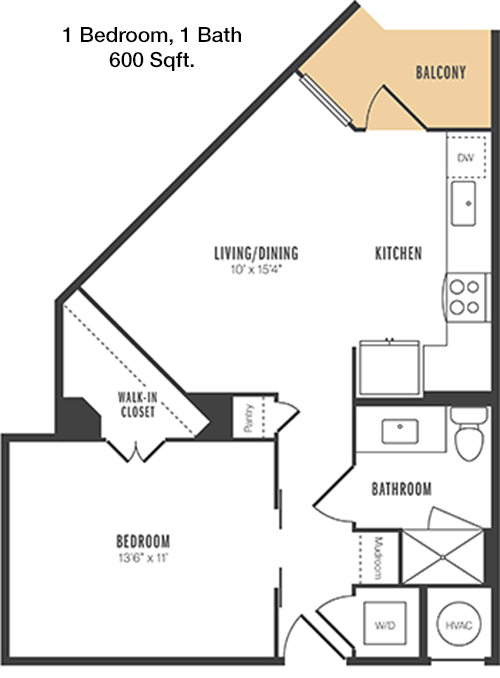600 sq ft floorplan layout