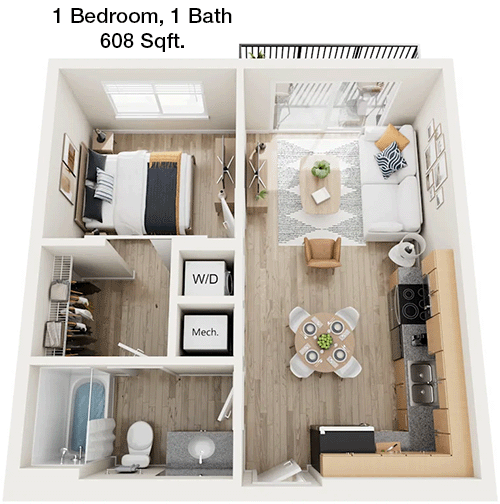 A1 floorplan layout