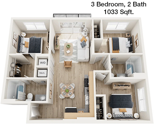 C1 floorplan layout