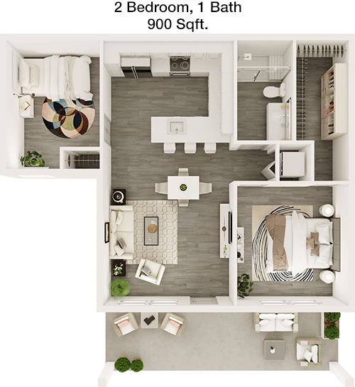 900 sq ft floorplan layout