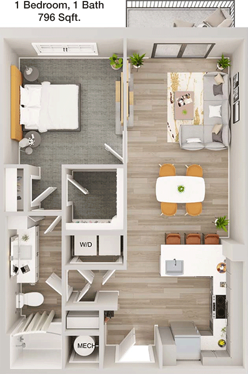 A4 floorplan layout