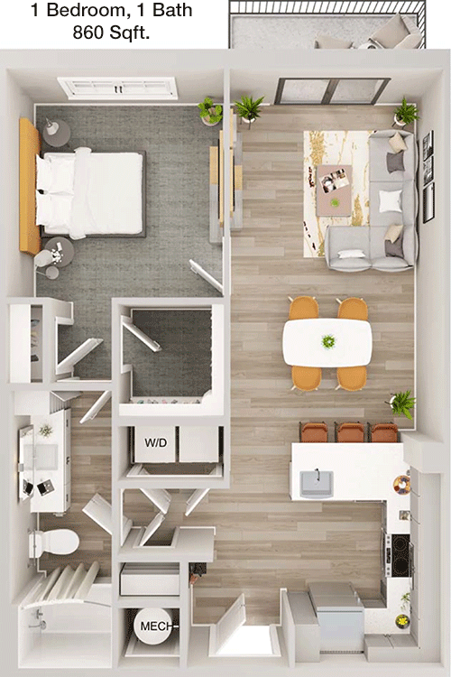 A4.1 floorplan layout