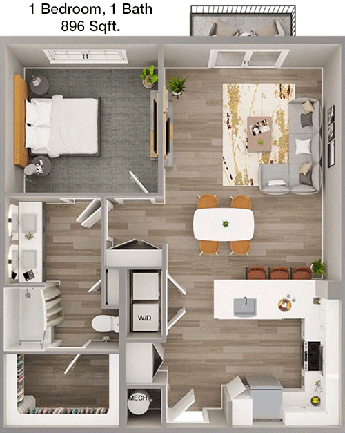 A6 floorplan layout