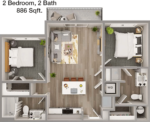 B1 floorplan layout