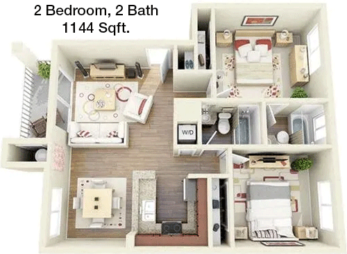 B1 floorplan layout