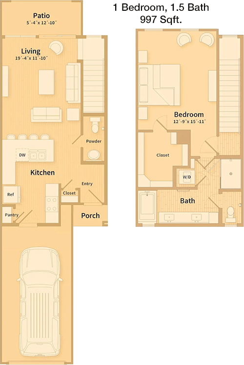 MS1-b floorplan layout