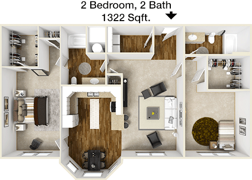 B1 floorplan layout