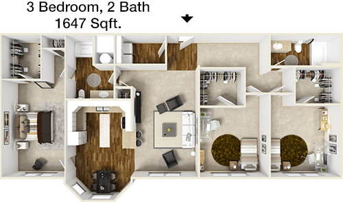 C1 floorplan layout