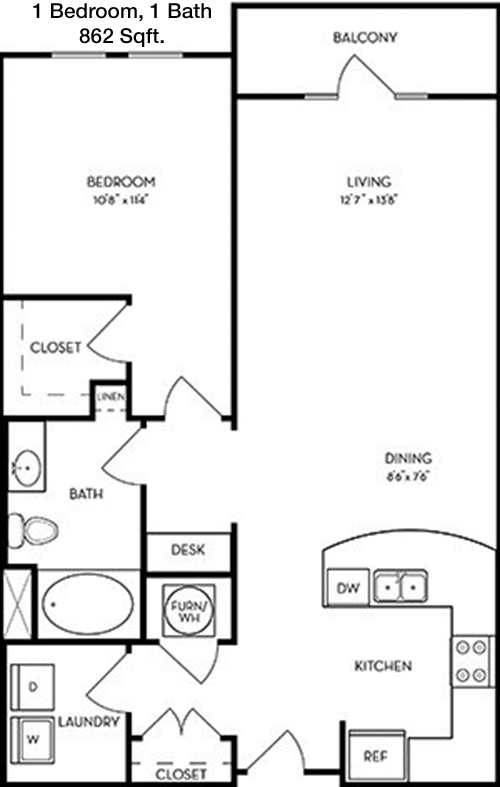 A1 floorplan layout