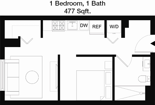 A1 floorplan layout