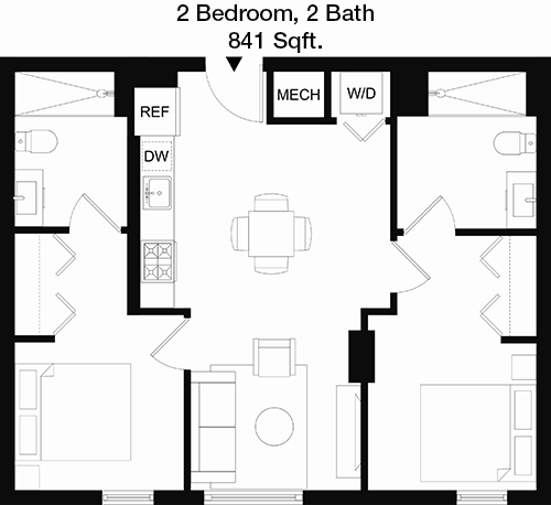 B1 floorplan layout