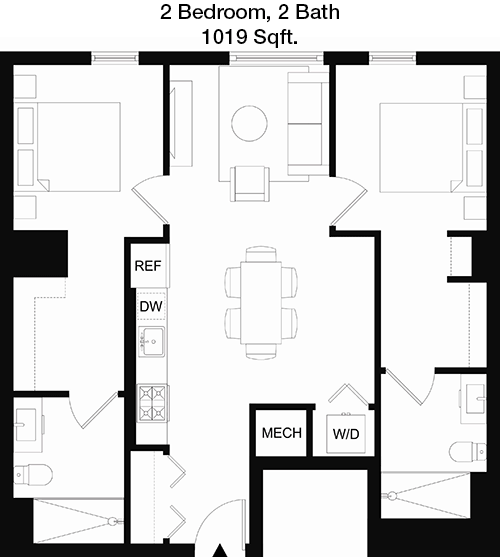 B3 floorplan layout