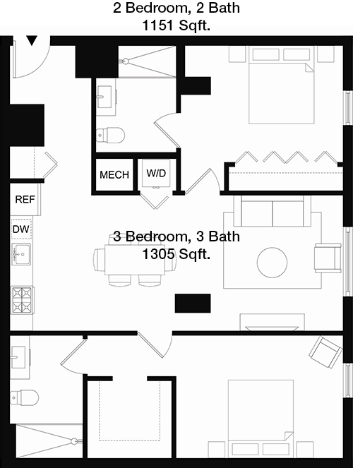 B5 floorplan layout