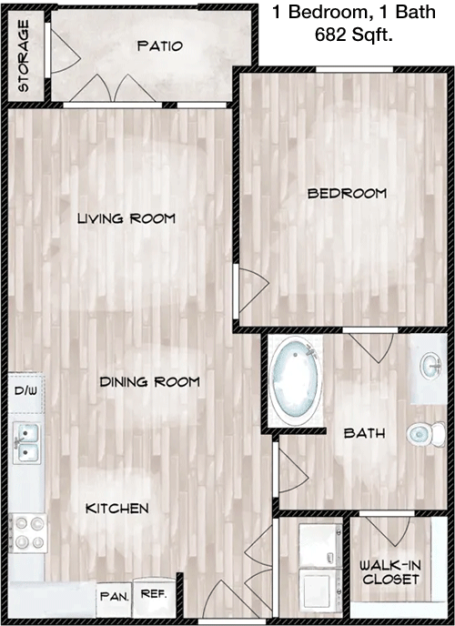A1 floorplan layout