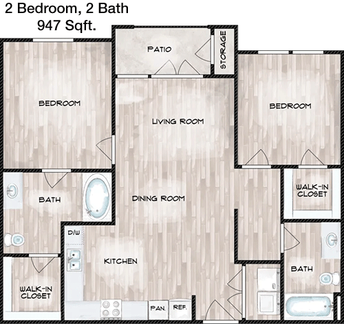 B1 floorplan layout