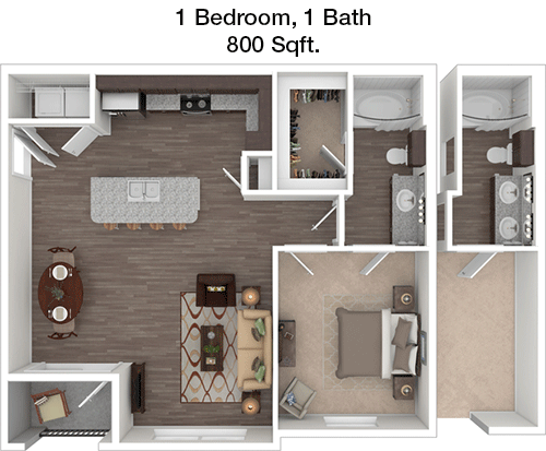 800 sq ft floorplan layout