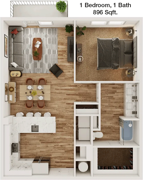 A6 floorplan layout