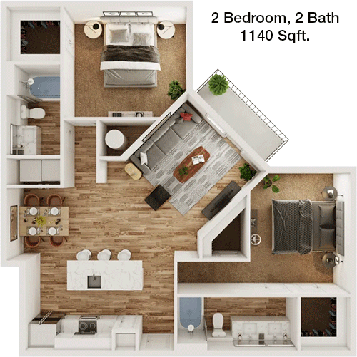 B4 floorplan layout