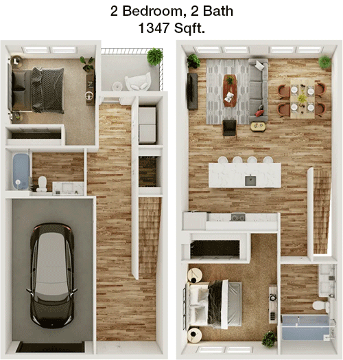 TH B1 floorplan layout