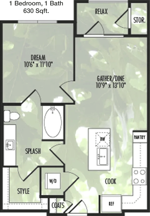 A1 floorplan layout