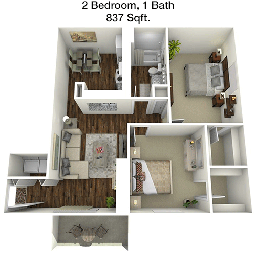 B1 floorplan layout