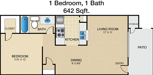 A1 floorplan layout