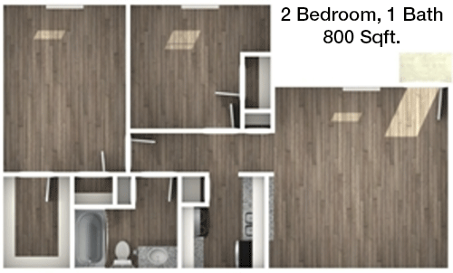 800 sq ft floorplan layout