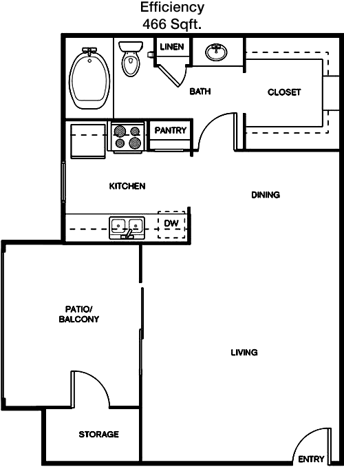 S1 floorplan layout