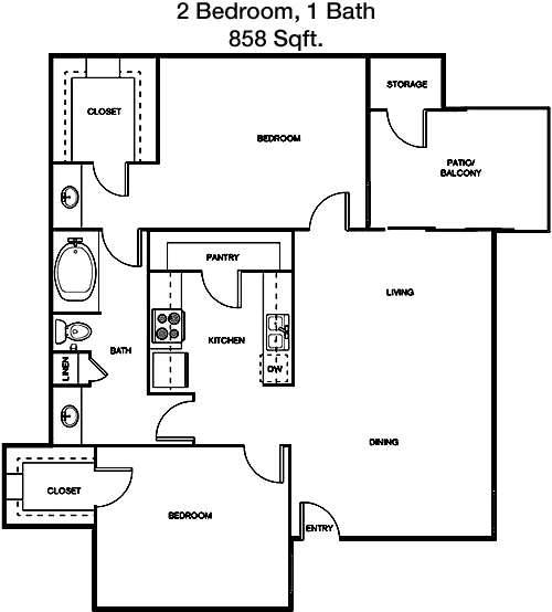B1 floorplan layout