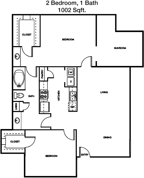 B3 floorplan layout