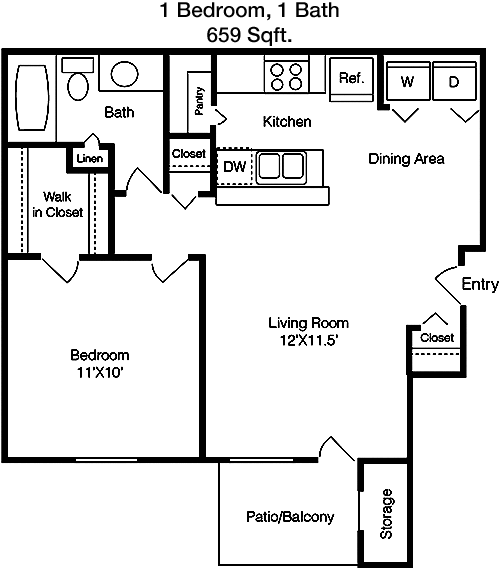 Brook floorplan layout