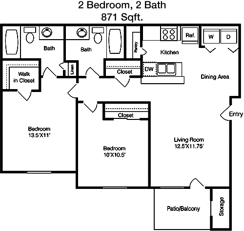 Devin floorplan layout