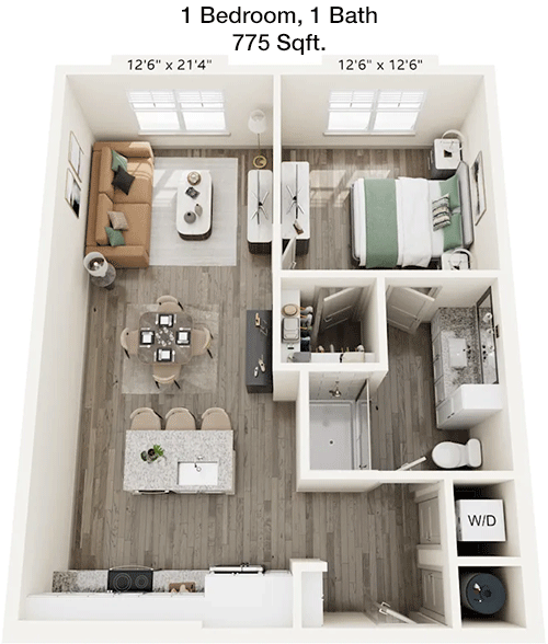 A2 floorplan layout
