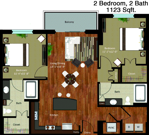B1 floorplan layout